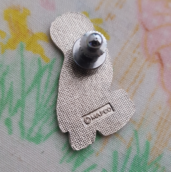 Vtg Cute Enamel Owl Brooch - Picture 5 of 5